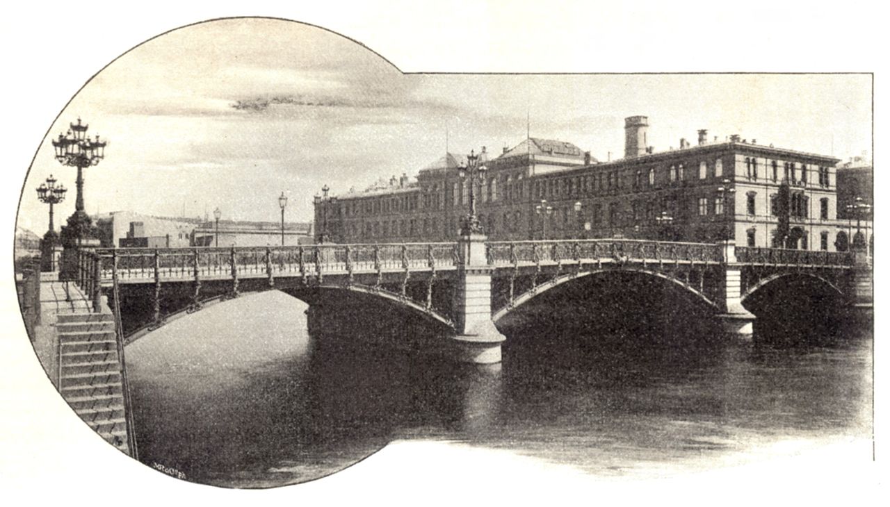 Die Marschallbrücke im Jahr   1896 - Fundort von Leichenteilen von Lucie Berlin