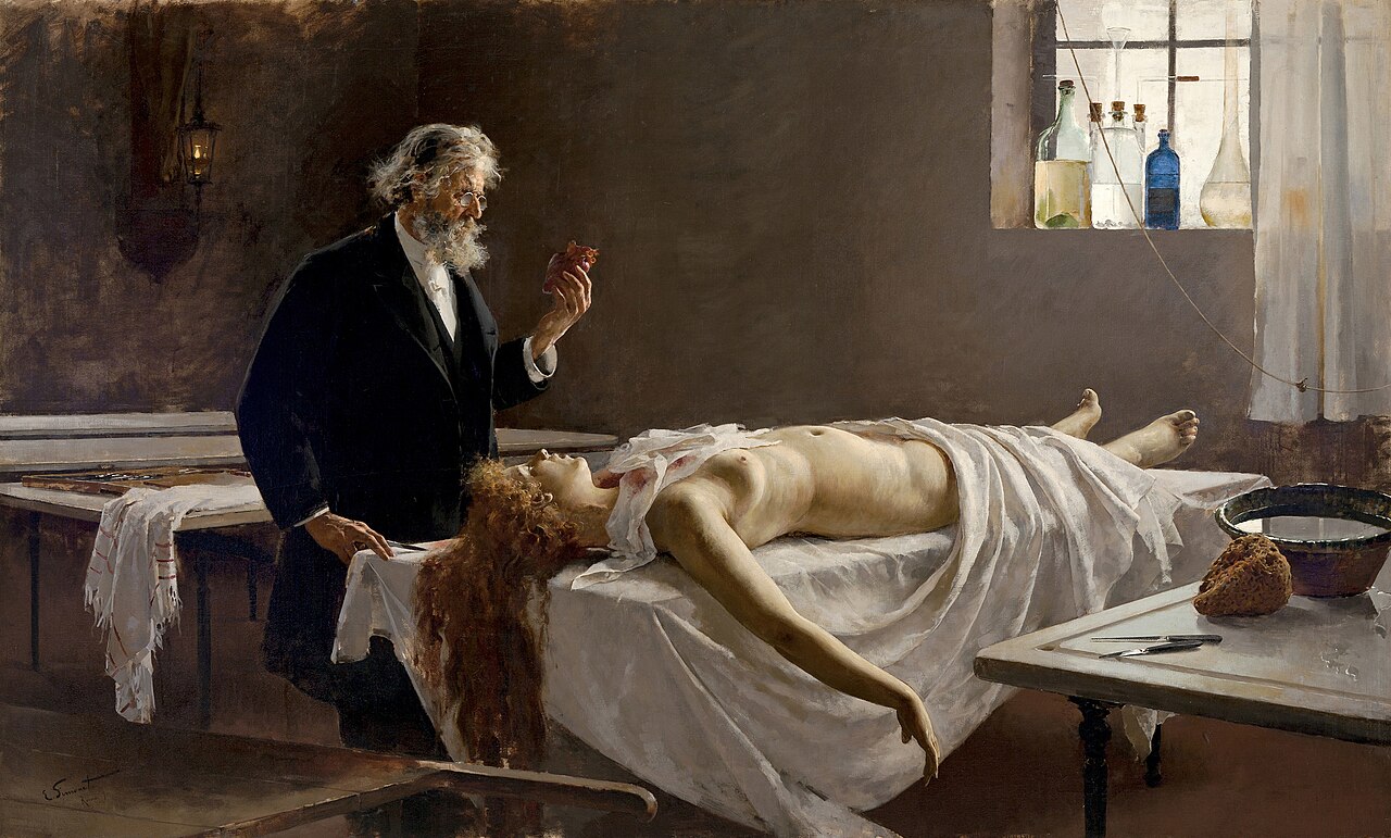 Autopsie (1890) Enrique Simonet